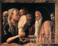 Présentation au Temple Renaissance peintre Andrea Mantegna